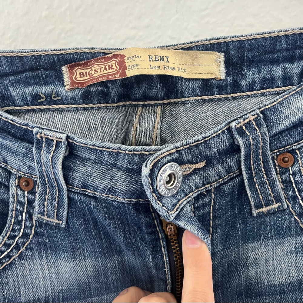 Big Star Remy Low Rise Fit Jeans size 29 - Picture 4 of 11
